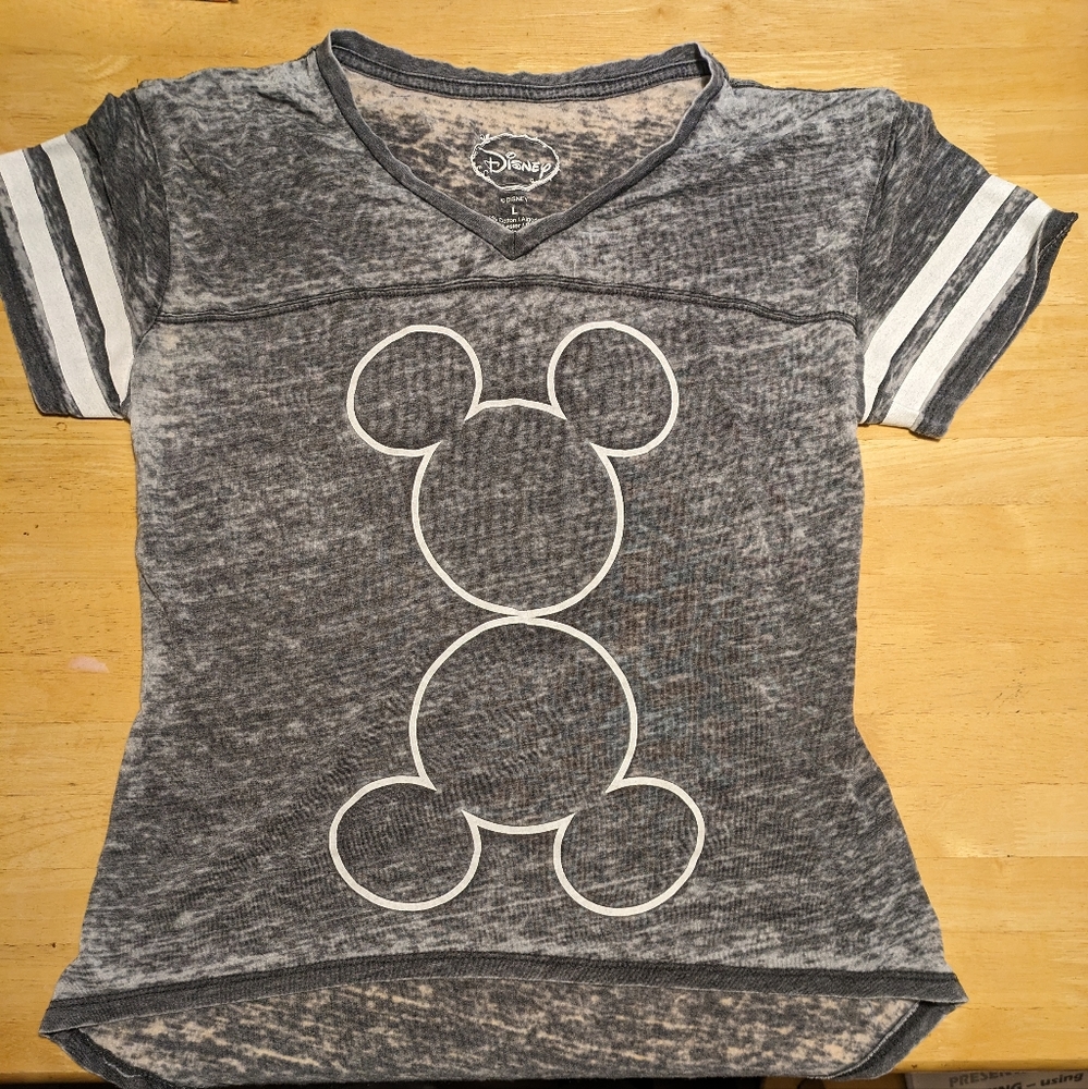 Mickey Mouse Gray Disney T-Shirt
